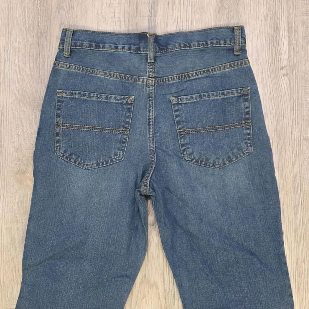 NWT The Children's Place Girl's Bootcut Jeans - Butler Wash (14R)